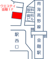 ハヤシ耳鼻咽喉科　アクセスマップ